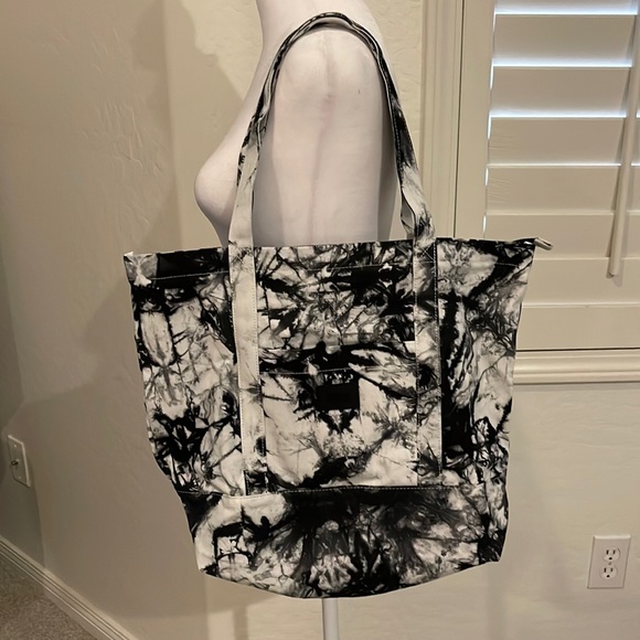 PINK Victoria's Secret Handbags - VICTORIA’S SECRET PINK Navy and White Tie Dye Tote Bag